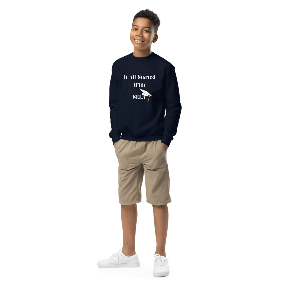 SELA Alumni Youth Crewneck Sweatshirt product image (3)