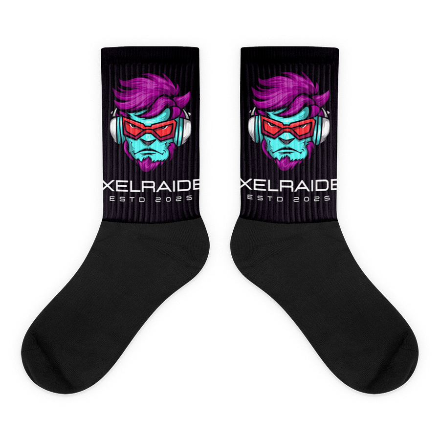 Black Foot Sublimated Socks product image (1)