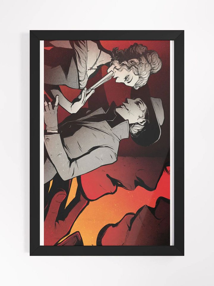 Queen of Hearts Framed Art Print product image (1)