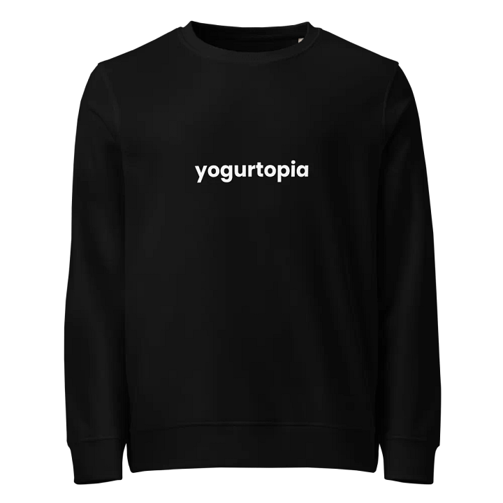 unisex "yogurtopia" crewneck product image (1)