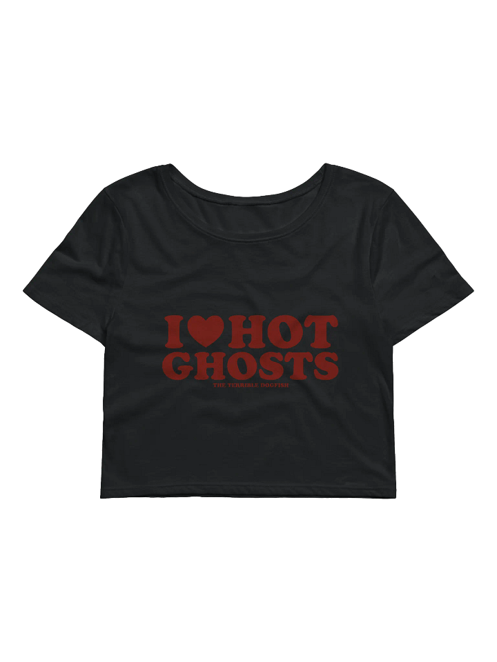 HOT GHOSTS CROP tee product image (1)