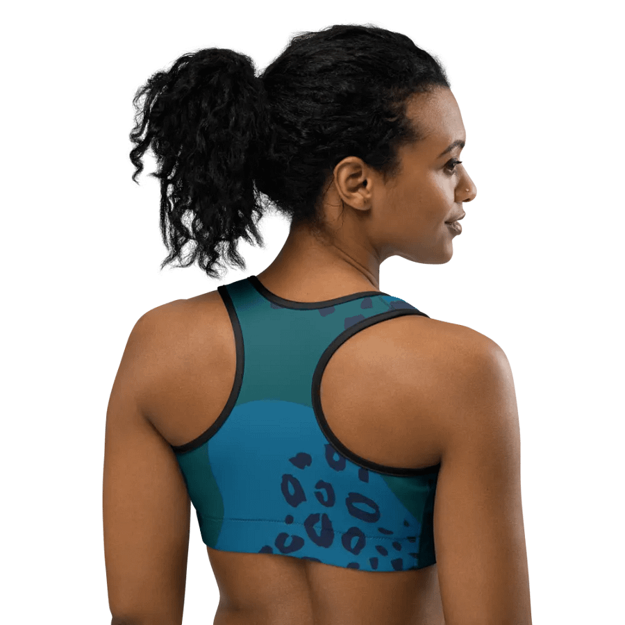 Flowing Depths All-Over Sports Bra product image (7)