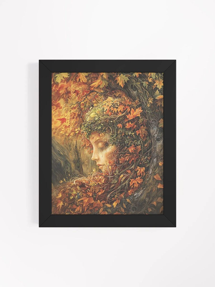 Goddess of Autumn - Framed Print product image (46)