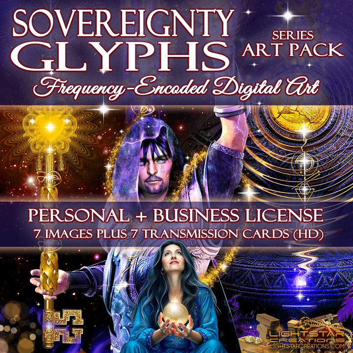 Sovereignty Glyphs Series Pack—Digital Art Bundle (Personal + Business License) product image (1)