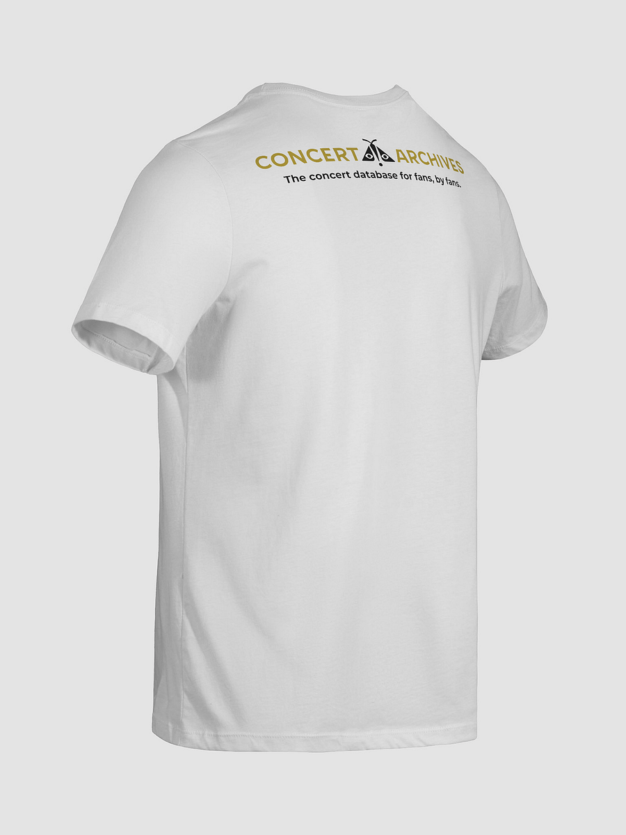 Concert Moth w/ Neckline Logo (Women's Fitted, White/Light Colors) product image (10)
