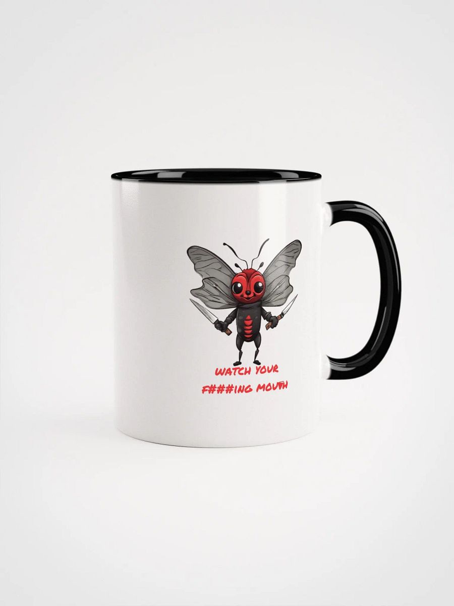Watch Your Mouth Moth Mug product image (1)