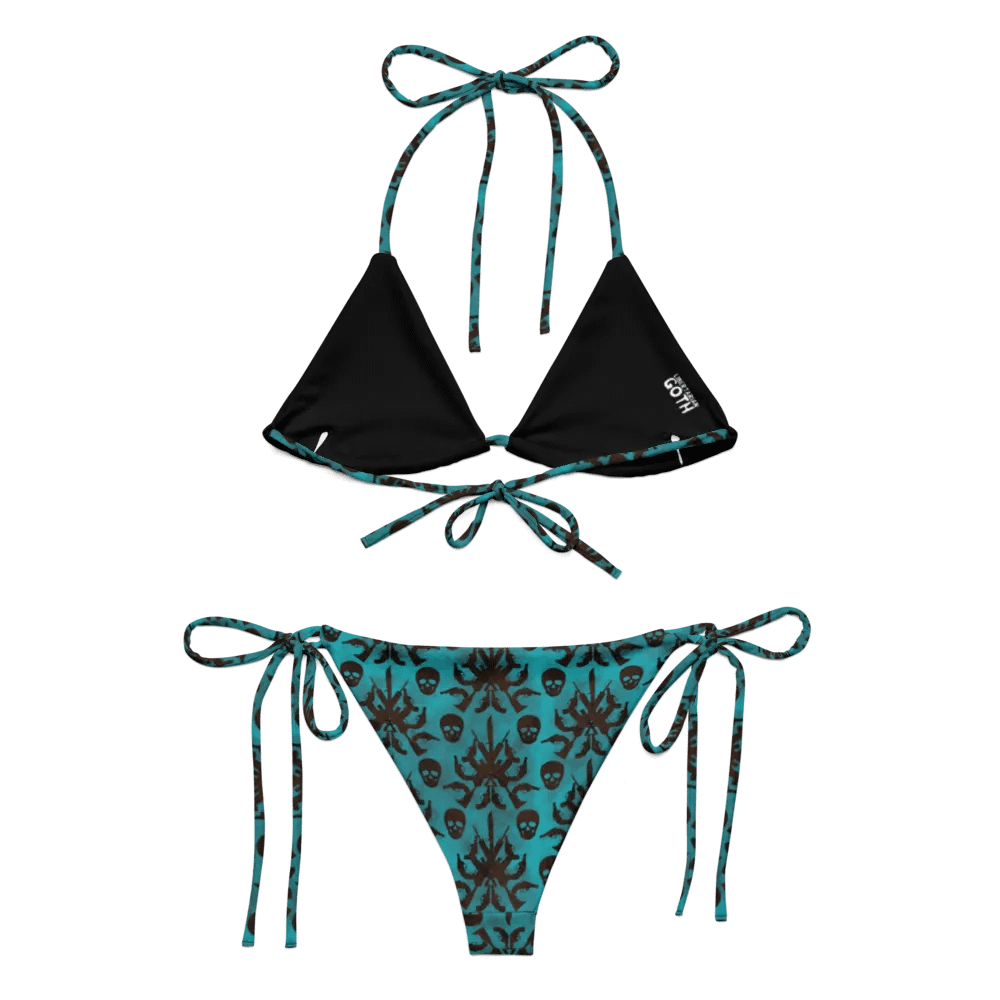Gothic 2A String Bikini - Teal product image (4)
