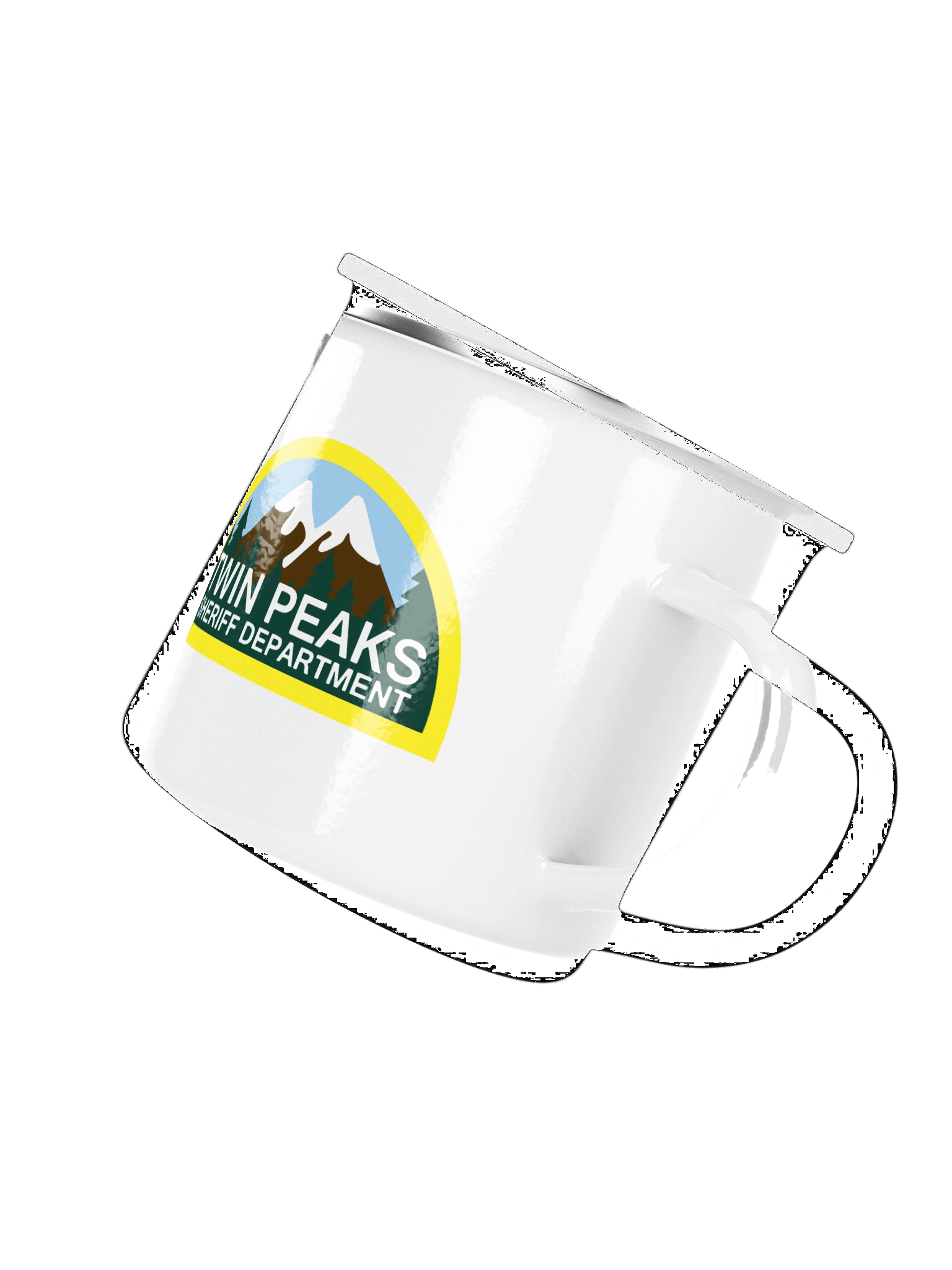 SHERIFF ENAMEL MUG product image (3)