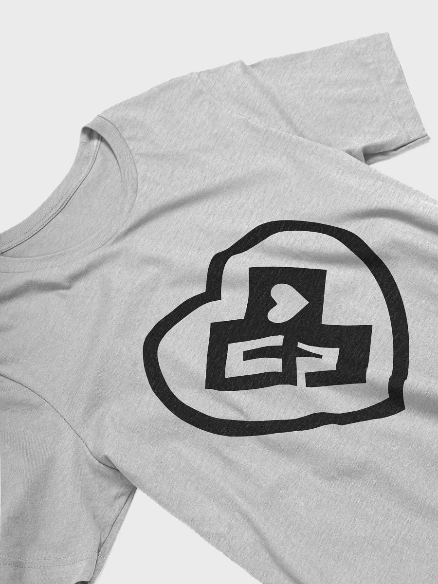 OptimusProcrastinus HeartChip in Heart T-Shirt (Black) product image (3)