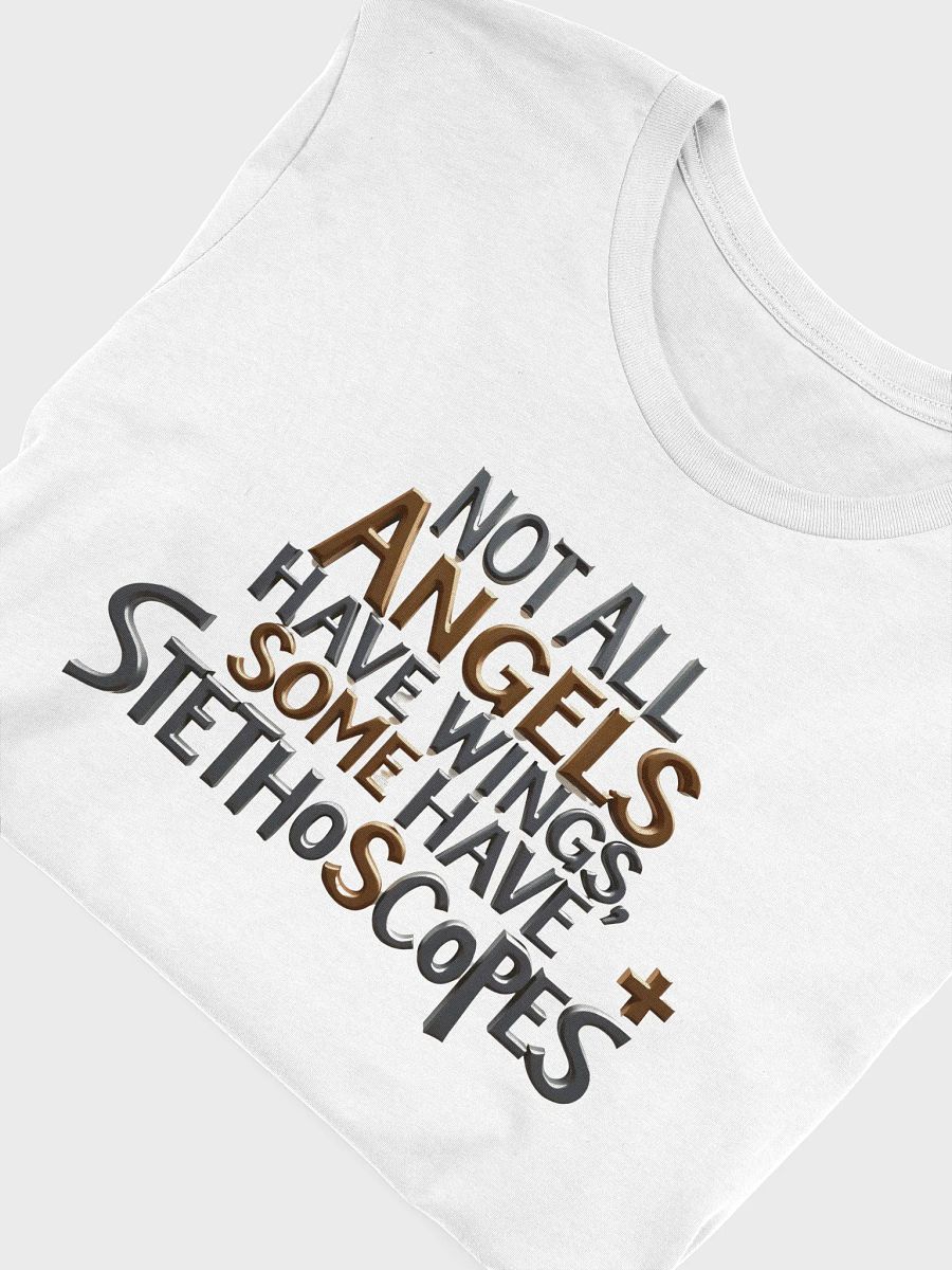 Stethoscope, Angel wings, medical Graphic T-shirt product image (14)