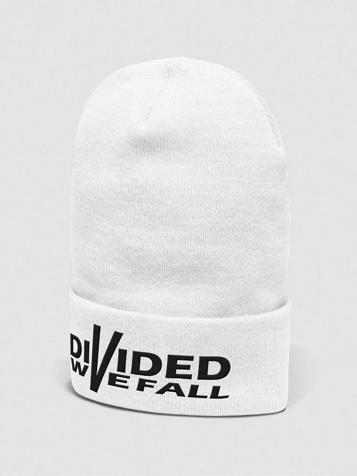 Divided We Fall - Black - Yupoong Cuffed Beanie product image (2)