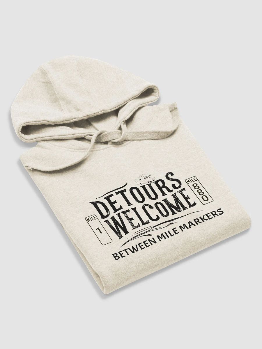 Detours Welcome Hoodie in Black product image (23)