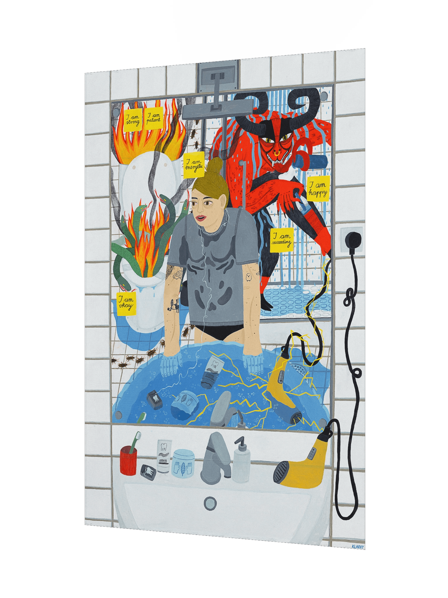 BURNOUT AFFIRMATION poster product image (3)