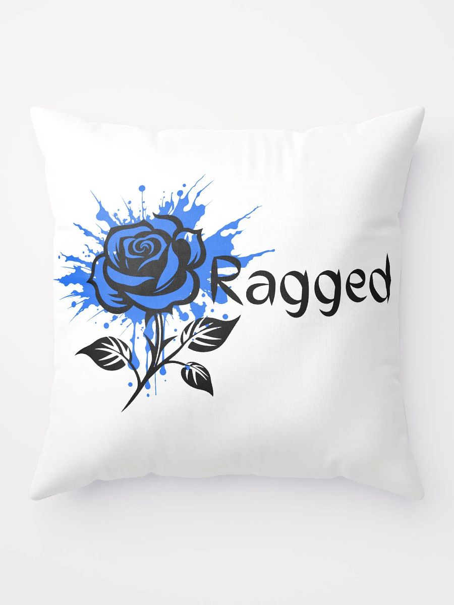 Ragged Rose Blue Pillow product image (5)