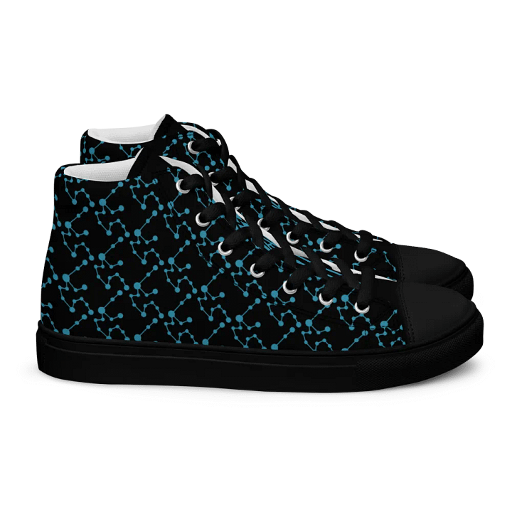 Blue Aquarius Dream Women's High Tops product image (2)