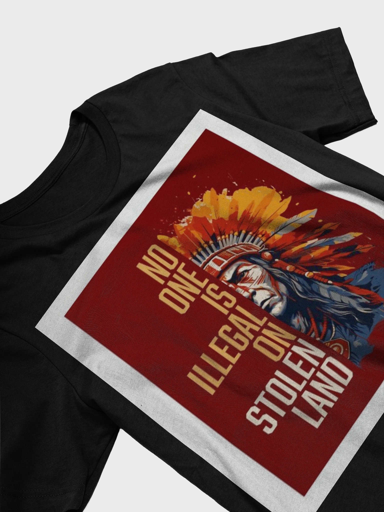 Indigenous Rights Statement T-Shirt product image (2)