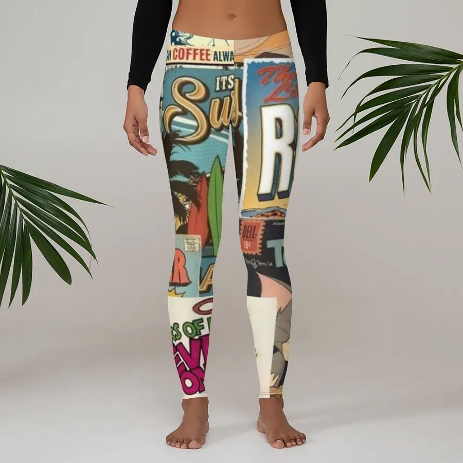 Leggings – Fun Cartoon Print for Playful & Stylish Comfort product image (3)