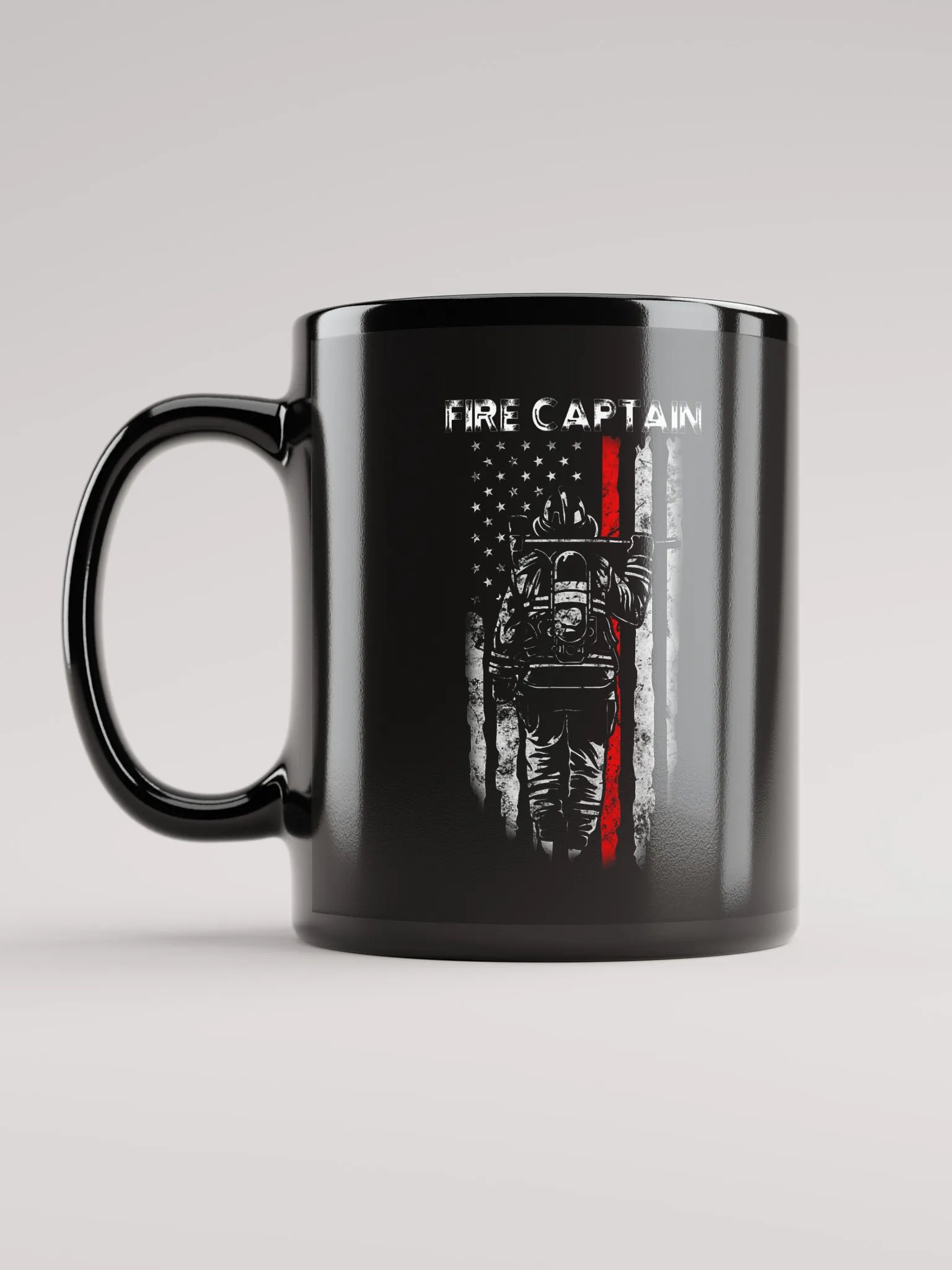 Fire Captain Fire Department - Black Mug product image (2)