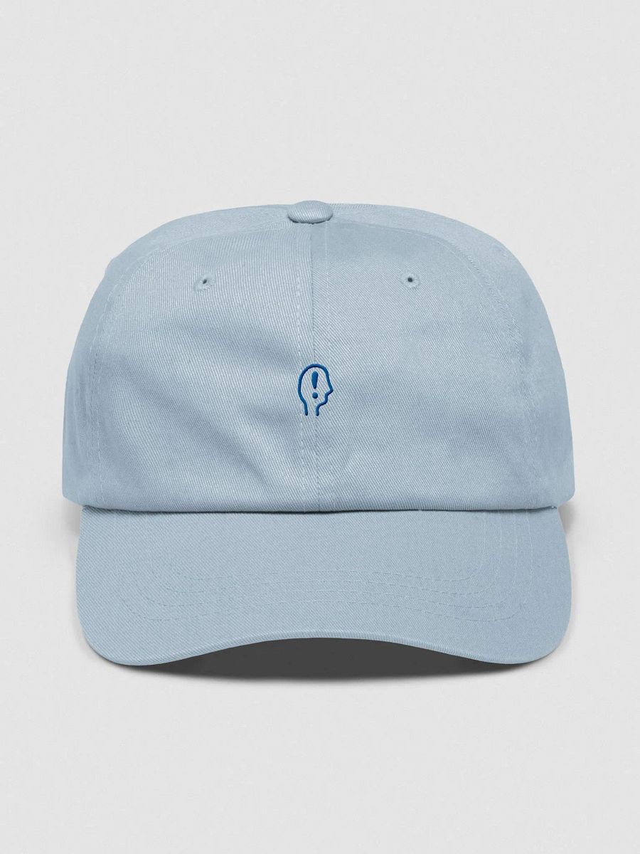 EXCLAIMING MENTALLY (sm. design, royal thread) classic dad hat product image (25)