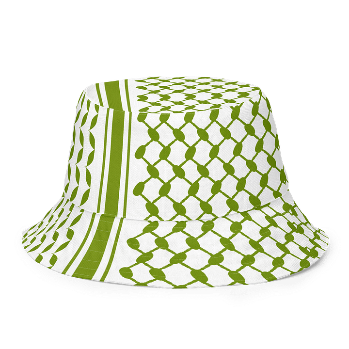 Olive Keffiyeh Bucket Hat product image (2)