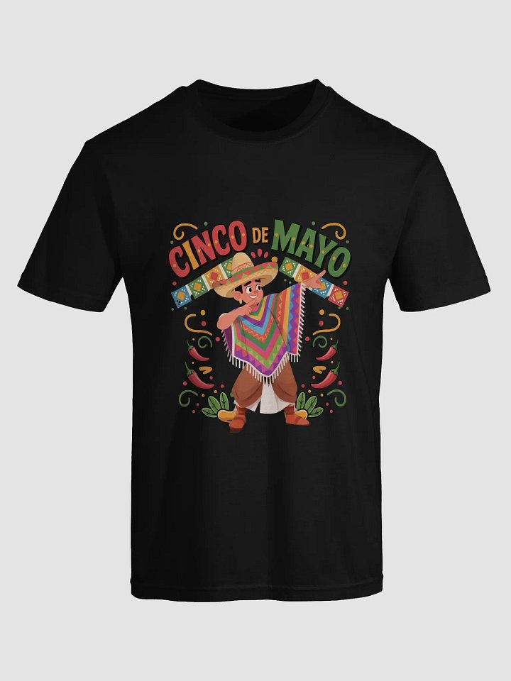 Mexican Boy Dabbing Poncho Cinco de Mayo T-Shirt product image (1)