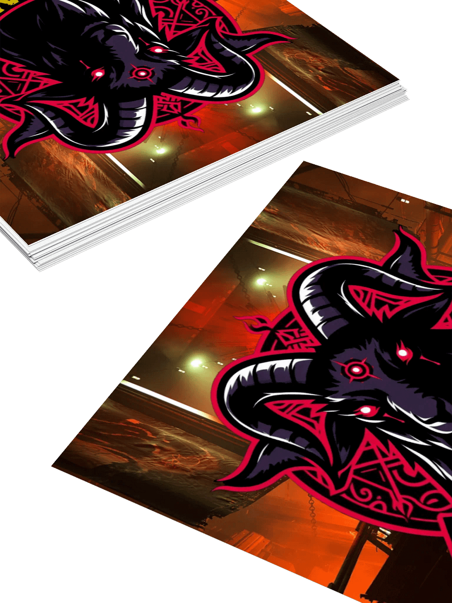 Mark of the Kvlt: LordKamaq Logo Sticker product image (7)