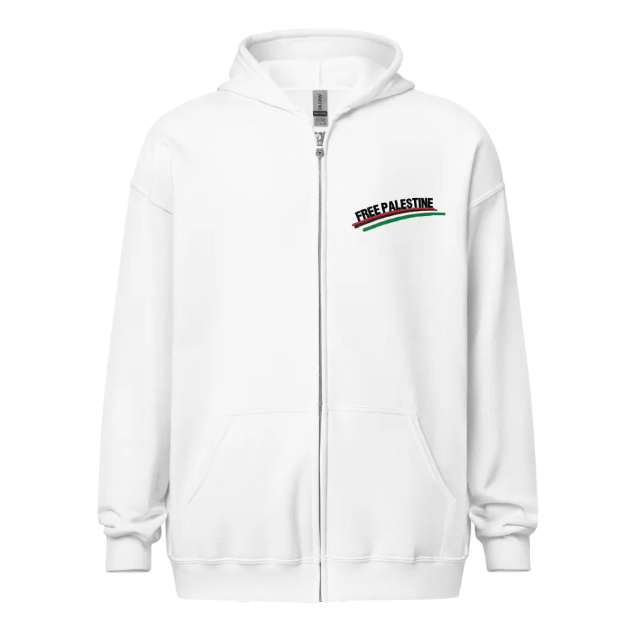 Palestine - Free Palestine - Gildan Unisex Heavy Blend Zip Hoodie product image (5)