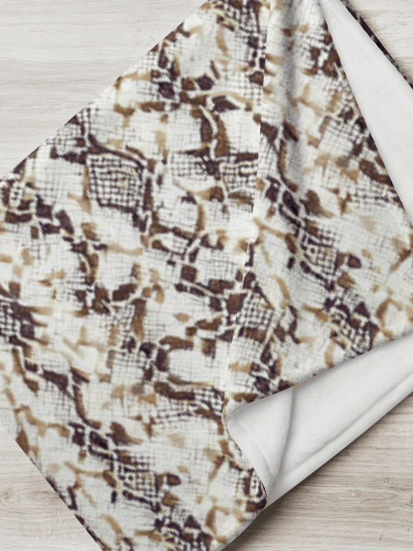 Beige Snake Skin Blanket product image (4)