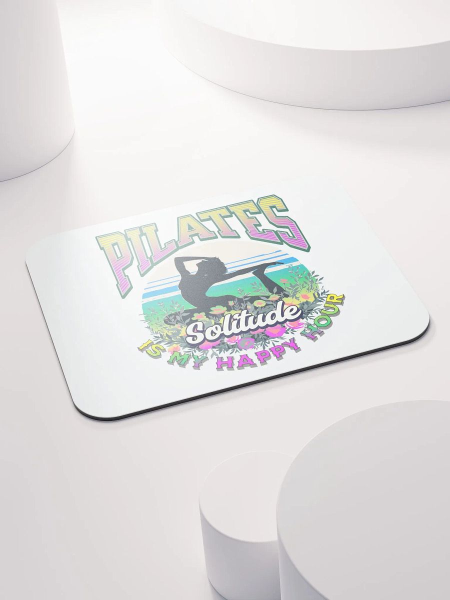 Pilates Is My Happy Hour Solitude Mouse Pad product image (4)