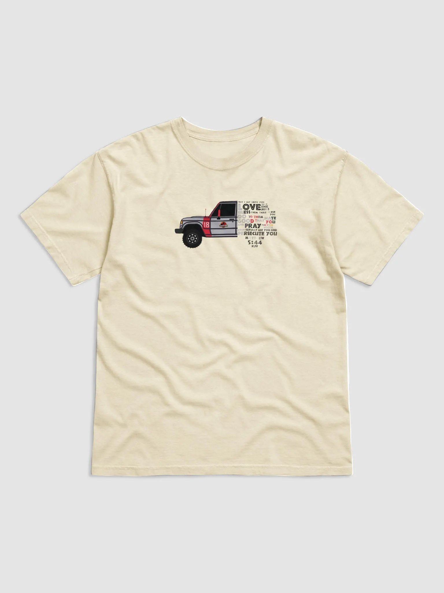 Raider Bible Verse (Matthew 5:44) Tee product image (2)