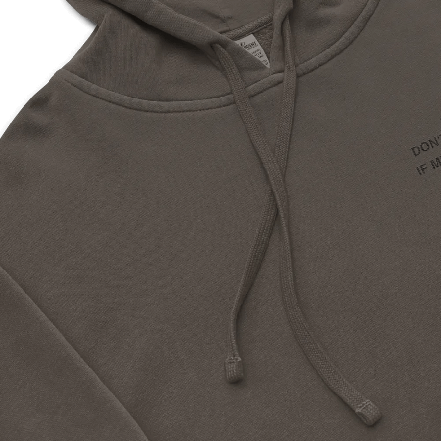 L.C. HEADPHONES ON (black) embroidered pigment hoodie product image (8)