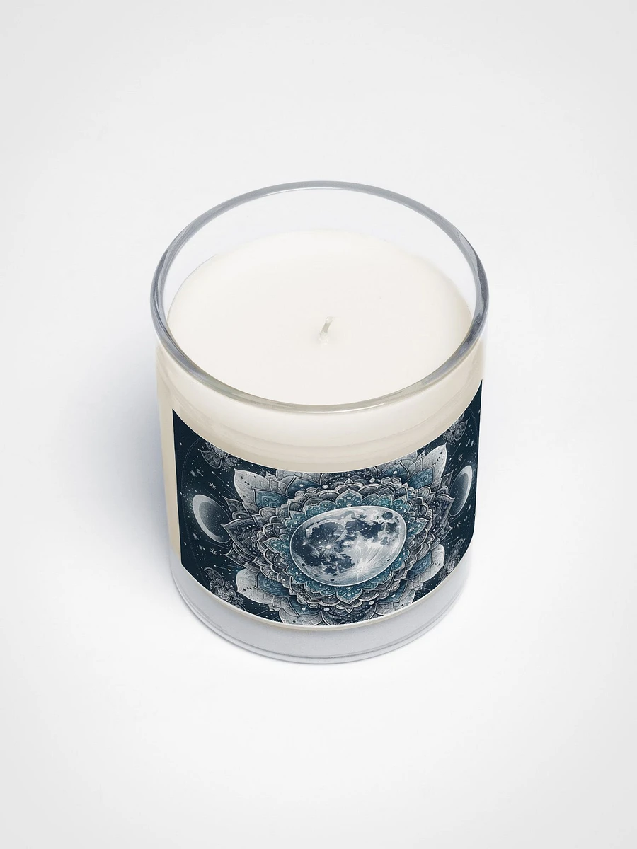 Soy Wax Candle In A Clear Glass Jar product image (3)