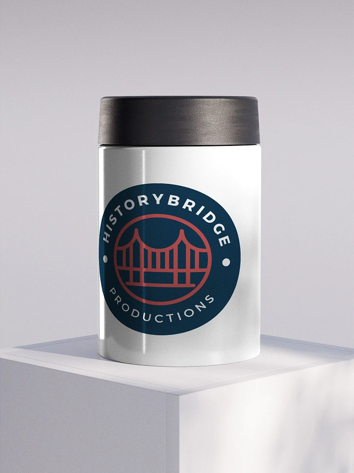 HistoryBridge Stainless Steel Koozie product image (1)