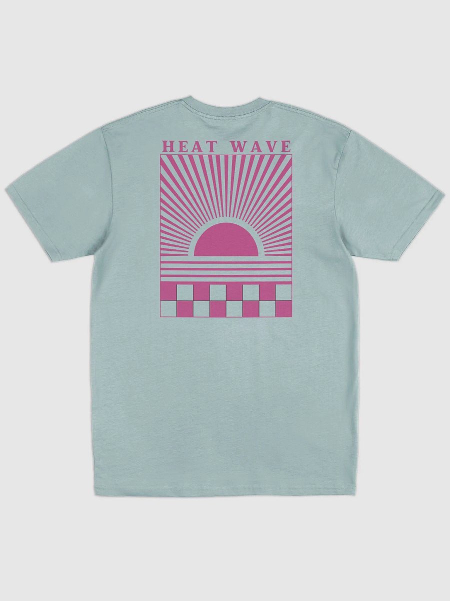 Heat Wave Retro Sunset T-Shirt - Agave product image (1)