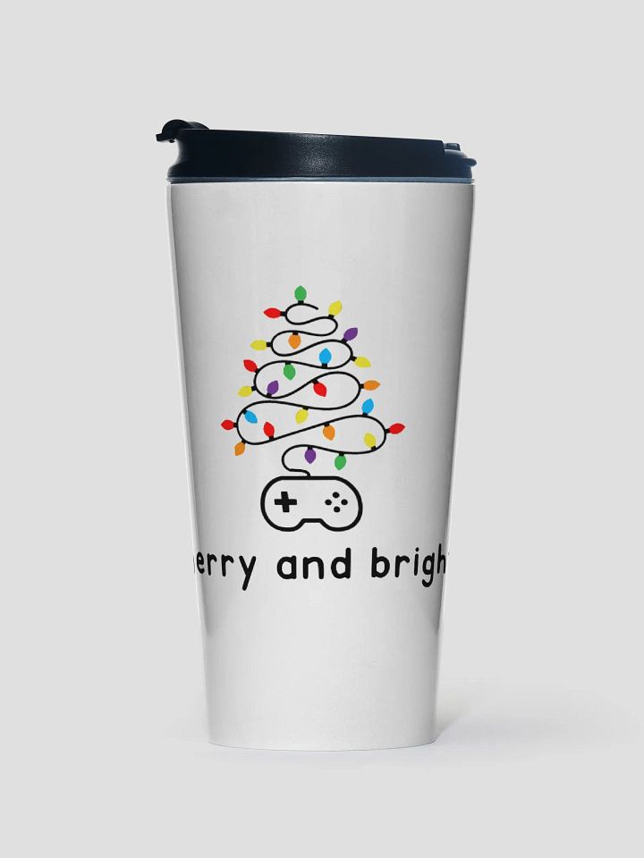 Merry and Bright Travel Mug product image (1)