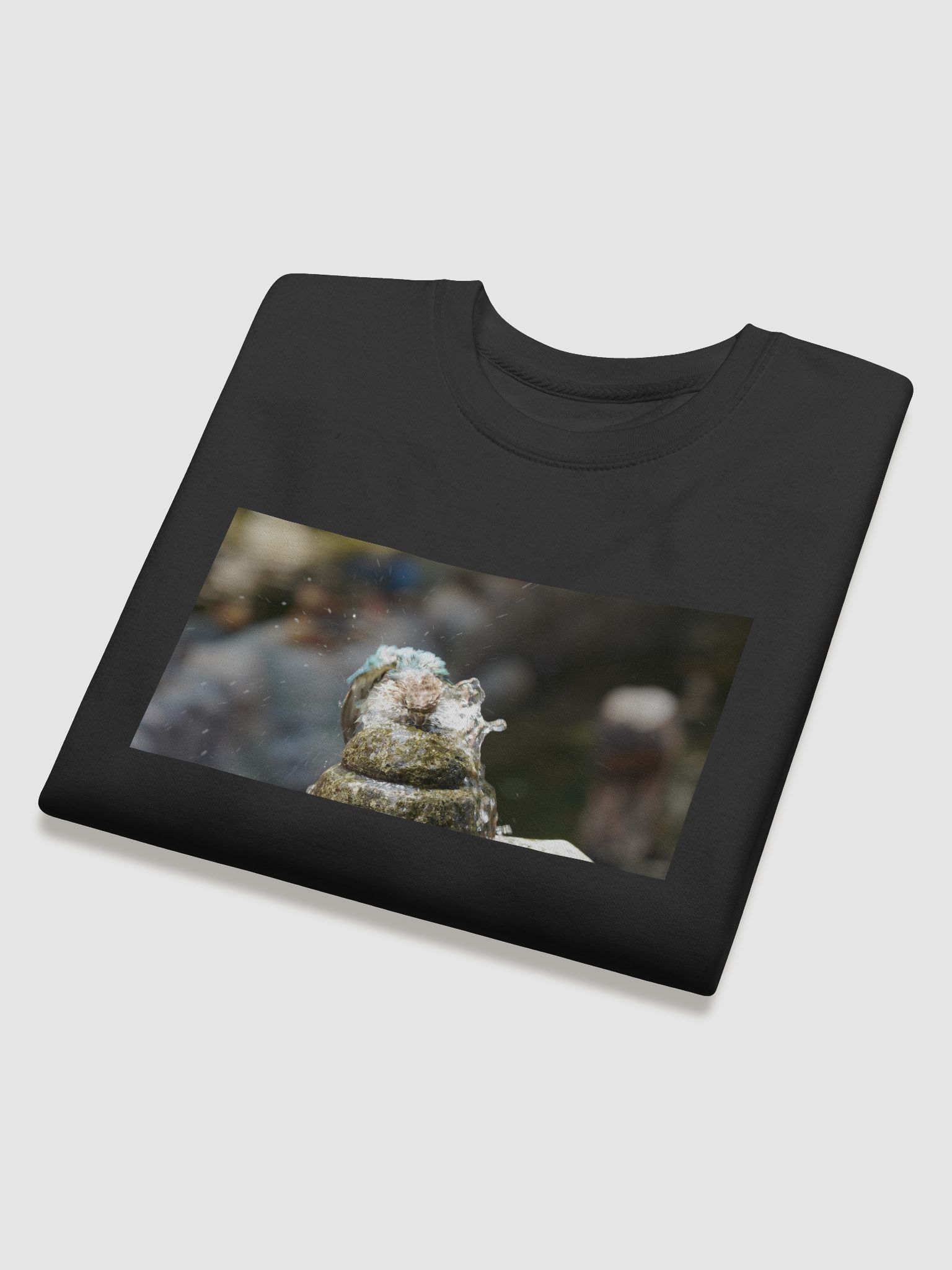 Splish Splash Bird Bath Cotton Sweatshirt product image (4)