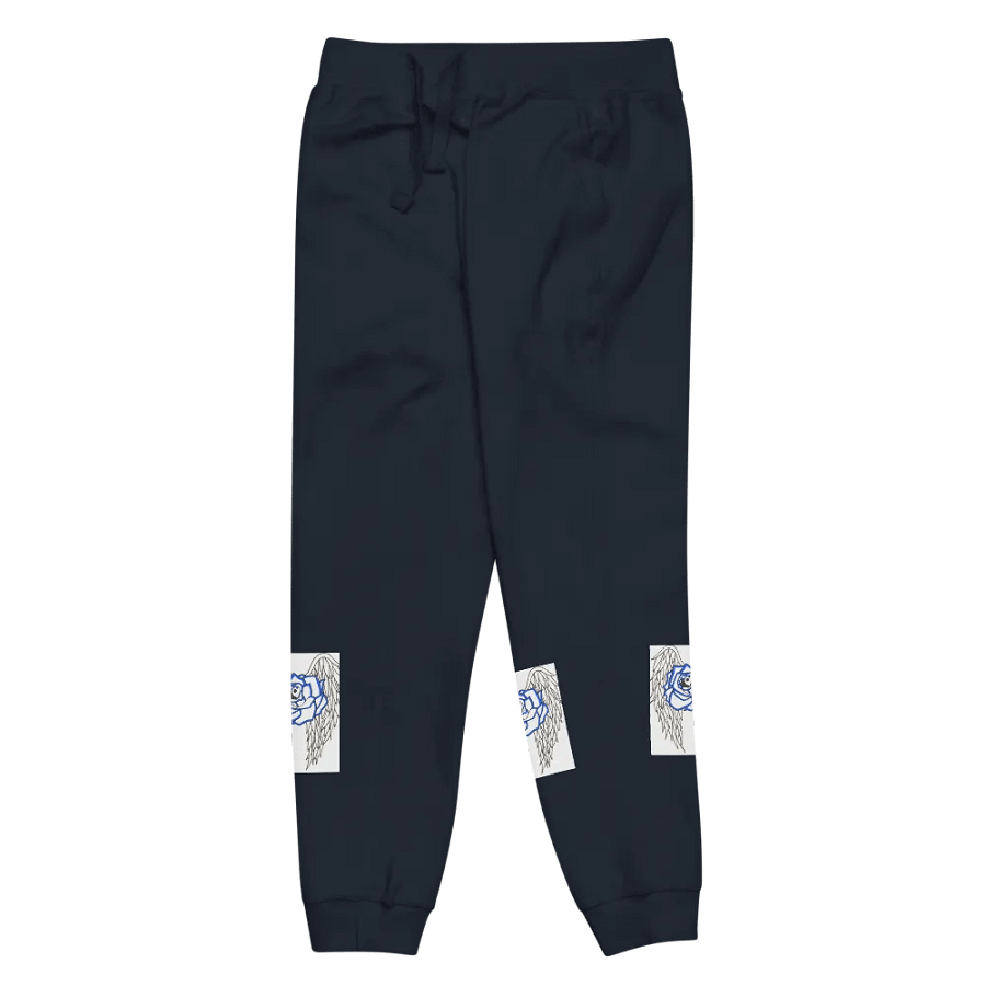 Winged Rose Unisex Fleece Joggers product image (2)