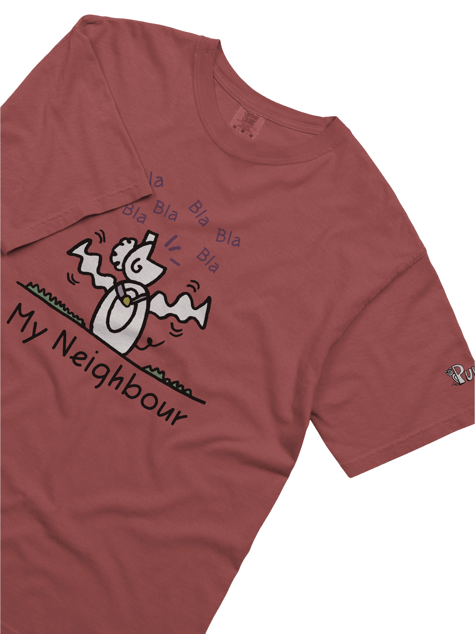 'My Neighbour' Pupsies! Heavyweight T-Shirt product image (5)