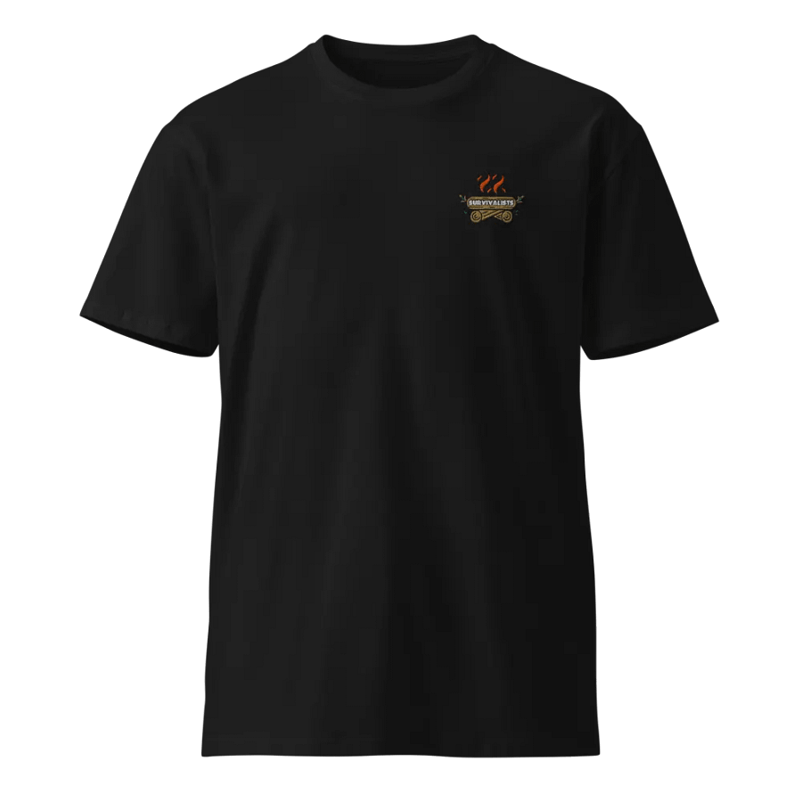 Survivalists Embroidered Unisex Premium T-Shirt product image (1)