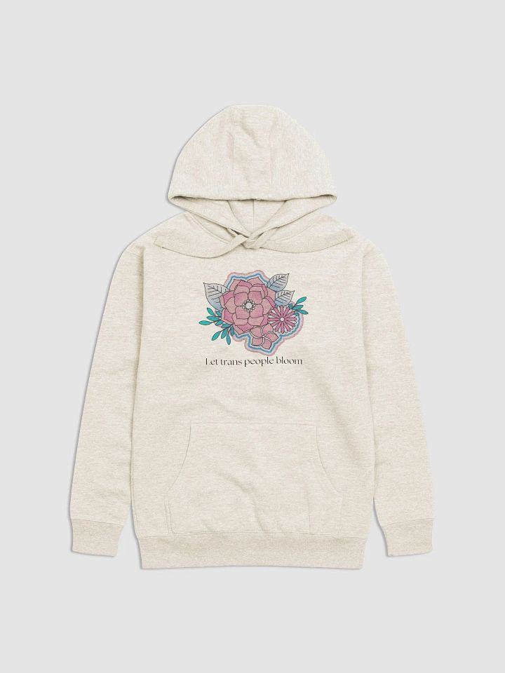 Let Trans People Bloom hoodie product image (1)