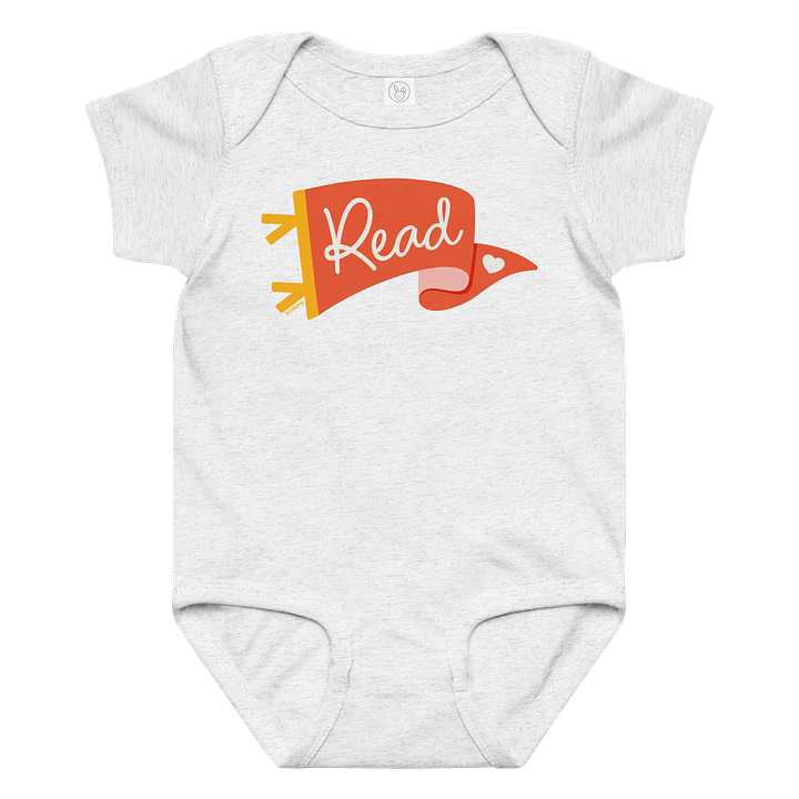 Go Team...Read! Red Pennant Onesie product image (1)
