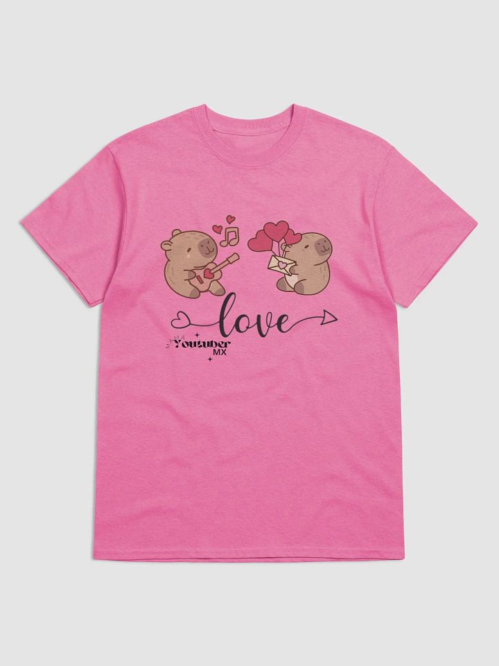 Love Capybara Serenade T-Shirt product image (2)