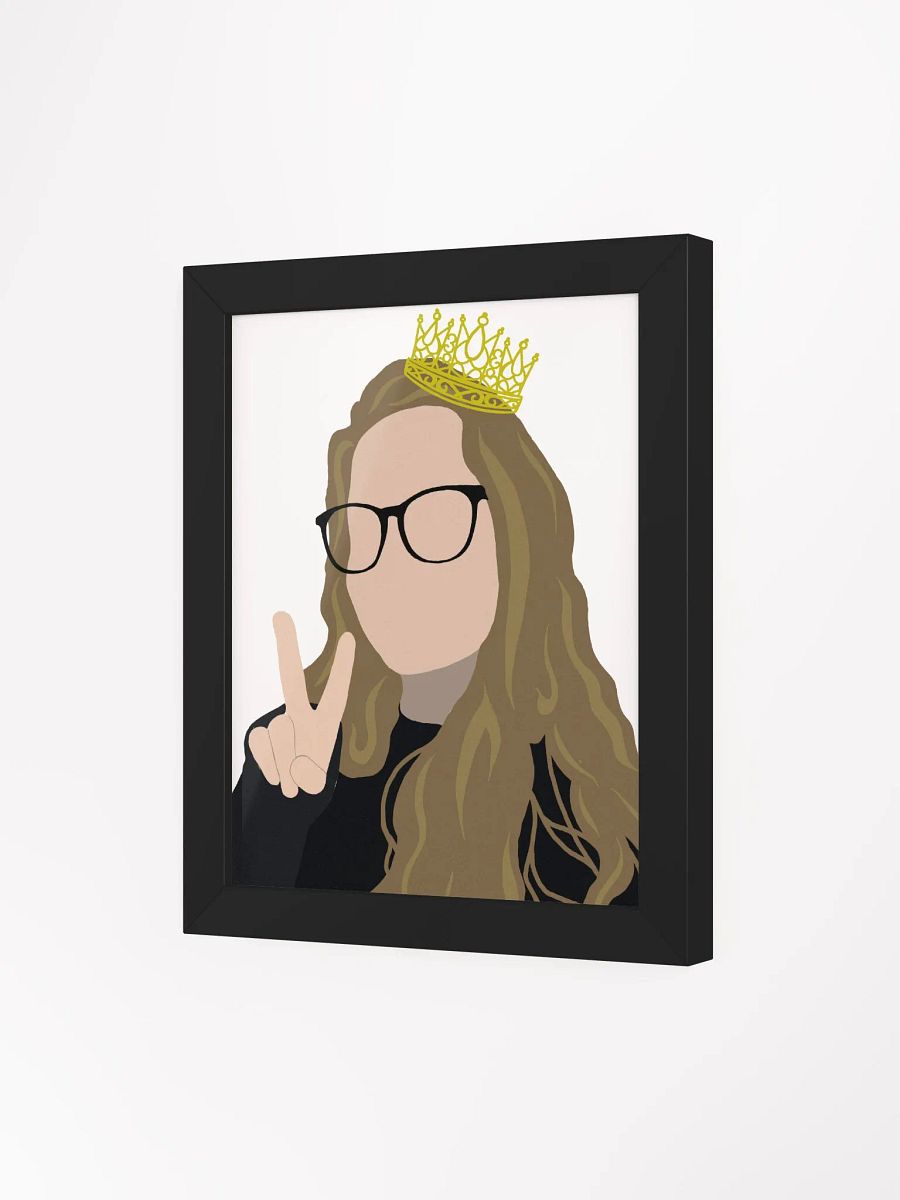Queen Ellie Art Poster (Framed) product image (11)
