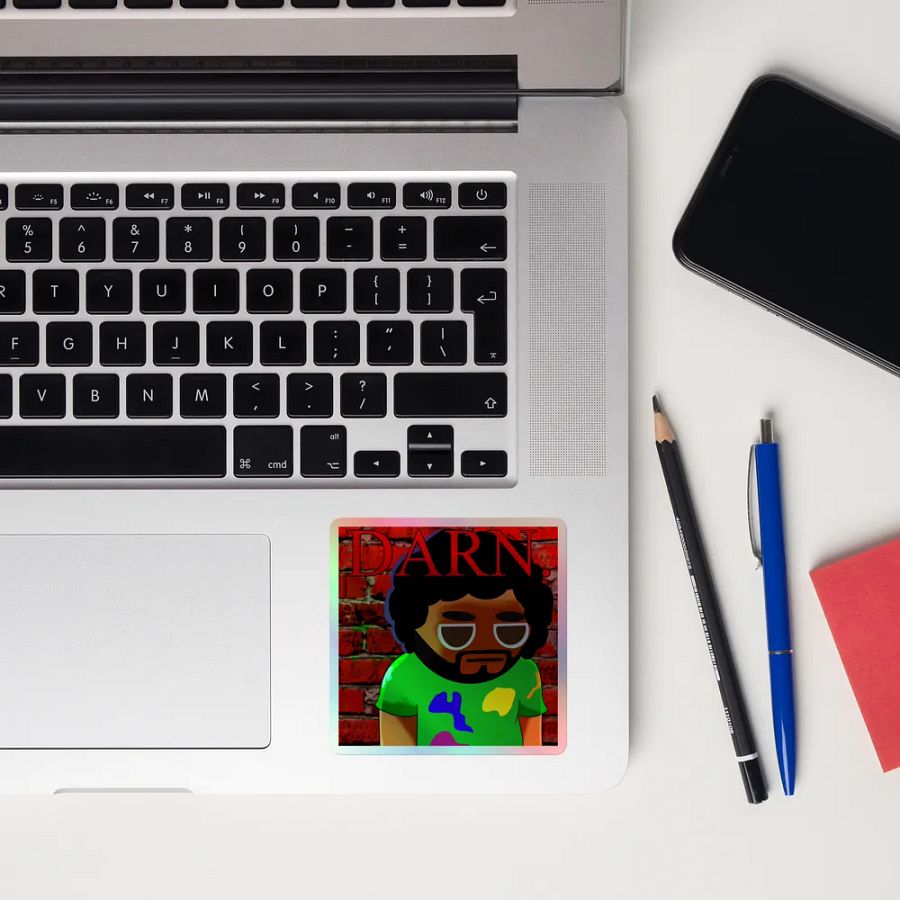 DARN. Holo Sticker product image (12)