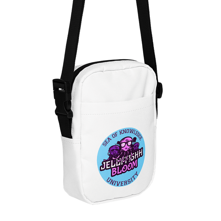Jellyfishhbloom Sea of Knowledge University Crossbody Bag product image (1)