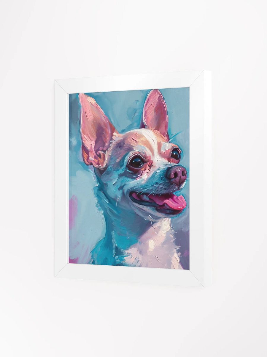 Cheerful Chihuahua Framed Art Poster product image (3)