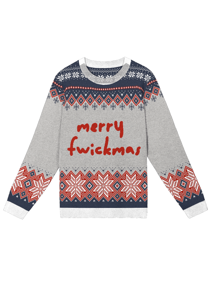 fwickmas holiday sweater (SIZE LARGE) product image (1)