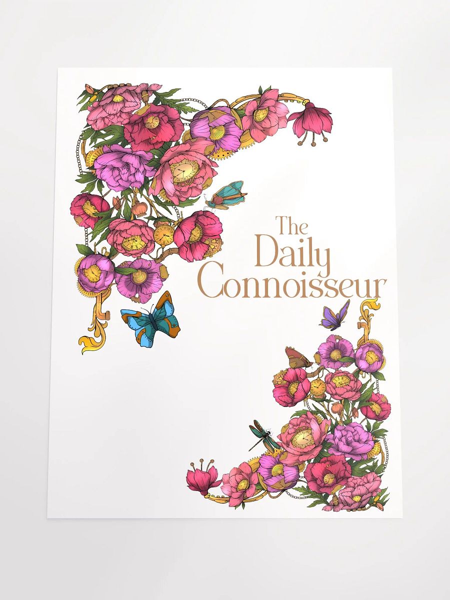 The Daily Connoisseur Steampunk Poster product image (4)