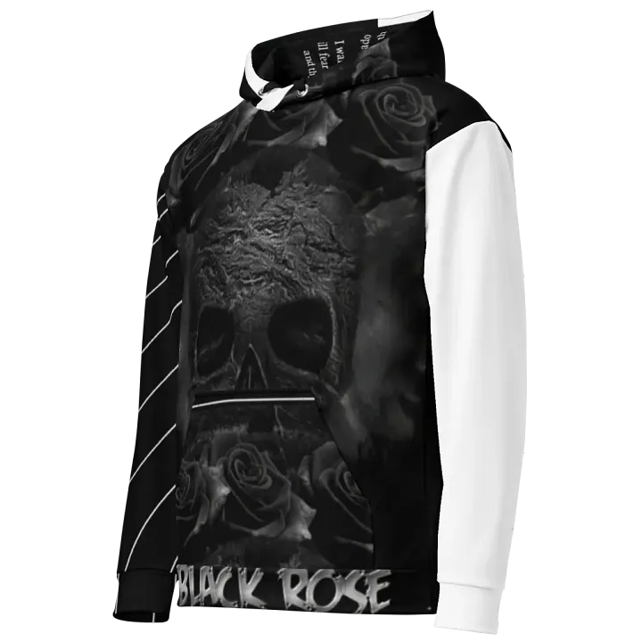 Boni Faas - Black Rose Ethereal Decay Unisex Hoodie product image (2)