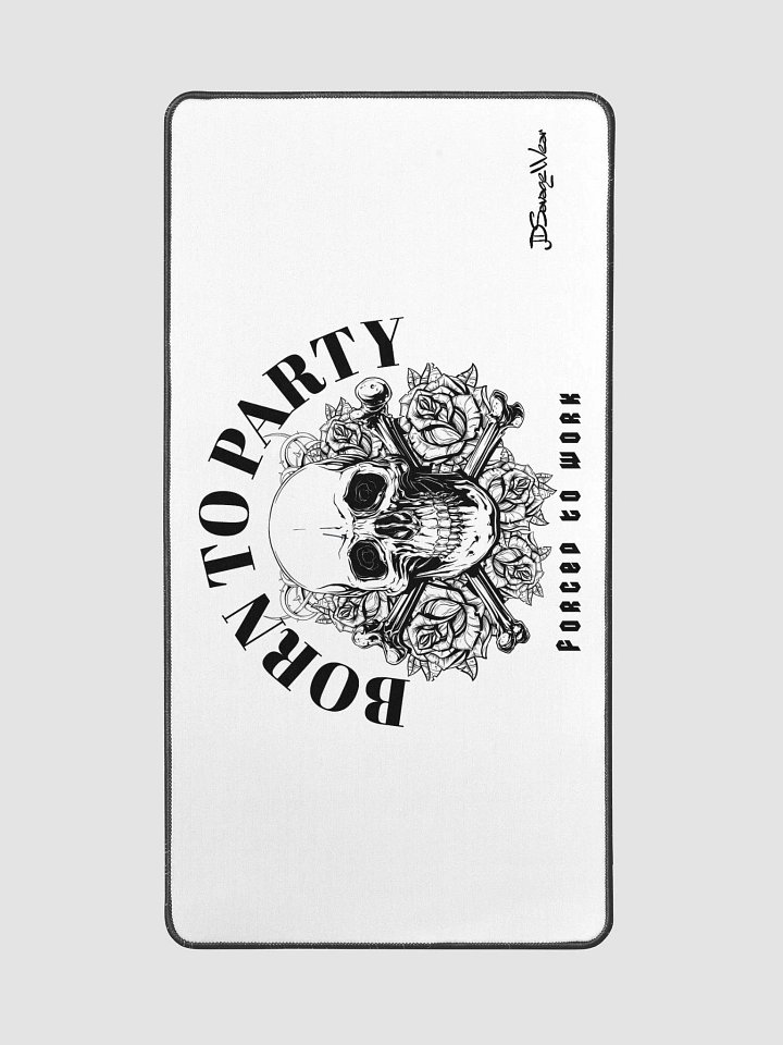 Born to Party Desk Mat 15.5" x 31.5" product image (2)